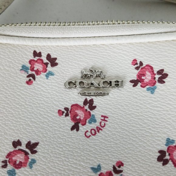 Coach Floral Crossbody Clutch Bag - Picture 7 of 10